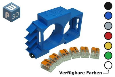 Hutschienenhalter/Adapter Dual für Shelly 1 / 1PM+Addon DIN Rail bracket (35mm)