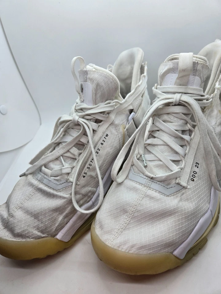 Jordan Proto Max 720 Zapatos Para Hombre 9.5 Platino Puro Blanco Atlético Gimnasio Tenis Foto 4 de 4