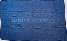British Airways airtours Airlines - Blue Blanket - 1970's