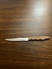 Vintage 4.5” Blade Stainless Steel Japan Serrated Steak Knife w/ Wood Handle — photo 1