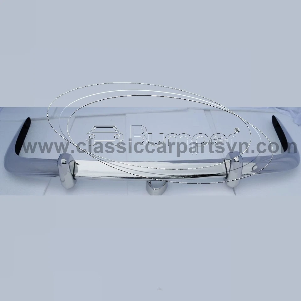 Para-choques estilo Euro Volkswagen Karmann Ghia (1967 - 1969) novos - Imagem 4 de 4