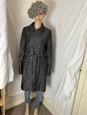 Vertigo Paris Belted Trench Coat Size M