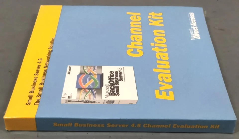 Microsoft Small Business Server 4.5 Channel Evaluation Kit, Rare Collector Item - Image 3 of 4