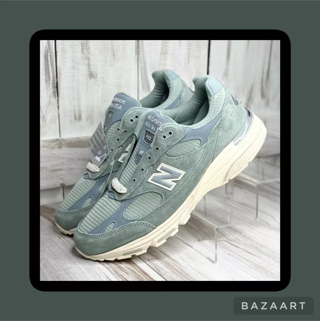 Kith New Balance 993 Slate Grey Chinois Green Pistachio (NBMR993KH1) Size  10 ✅✅✅