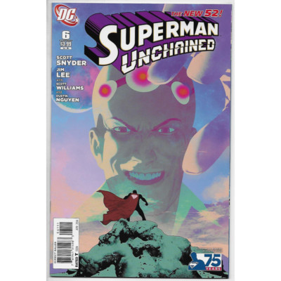 Superman Unchained #6 Vs Braniac Fraser Irving Variante 1:25