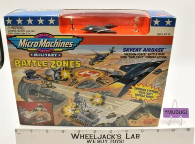 Skycat Airbase Micro Machines Battle Zones 1997 Galoob NEW MISB SEALED