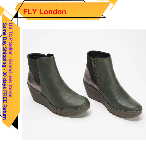 Fly London Women's Leather Ankle Boots 