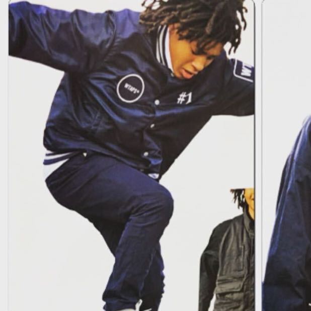 L WTAPS BENCH JACKET NYLON SATIN TEAM NAVY DESCENDANT L WTAPS BENCH JACKET NYLON SATIN TEAM NAVY DESCENDANT