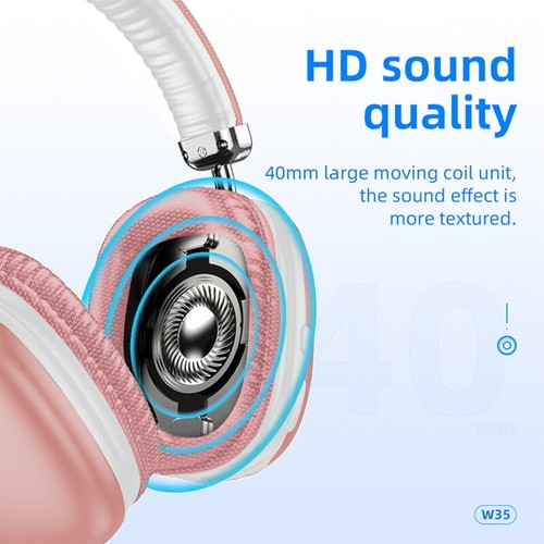 Auriculares inalámbricos Bluetooth deportivos gimnasio estéreo sobre la oreja auriculares micrófono - Imagen 27 de 36