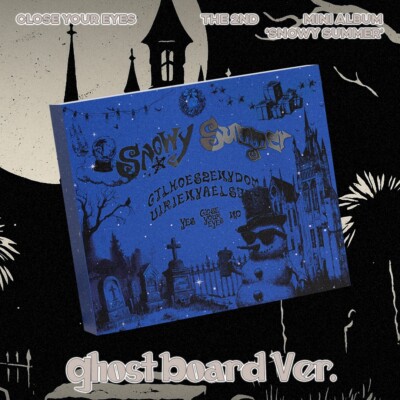 CLOSE YOUR EYES SNOWY SUMMER the 2nd Mini Album ghost board Ver