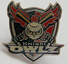 OREM Knight Owlz Pinback Baseball Minor Pioneer League VGC