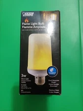 Feit S6 E26 (Medium) LED Bulb Warm C&le Light 30 Watt Equivalence 1 pk 