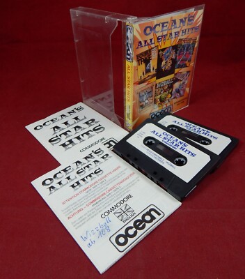 C64:  Oceans All Star Hits - Ocean Software 1987