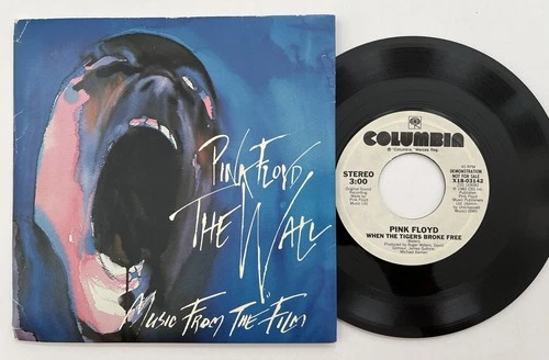 PINK FLOYD "Music From The Wall /When The Tigers Broke Free" 45 PROMO Pic Sleeve