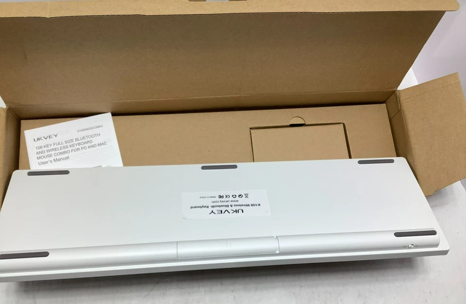 UKVEY K108 M226 Combo 104 Key Wireless Keyboard and Mouse Set - Image 4 of 4