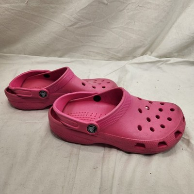 Crocs Classic Clog Pink Unisex Adult Slip-On Ultra Light W 7 M 9