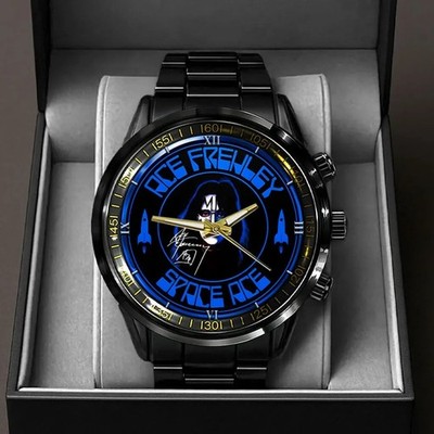 Ace Frehley Black Stainless Steel Watch