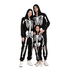 Spooktacular Creations Halloween Skeleton Costume, Family Matching Skeleton C...