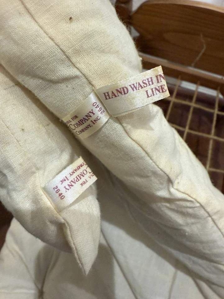 Pleasant Company American Girl ADDY 1994 cama de cuerda (colcha casera) *Ver detalles Foto 4 de 4