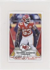 2020 Panini NFL Sticker & Card Collection Stickers Anthony Hitchens #258 00ah