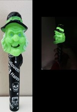 Vintage Halloween witch light up stick flashl...