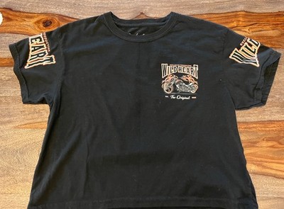 Weekend Warrior Wild Heart Motorcycle T-Shirt Women s Size M