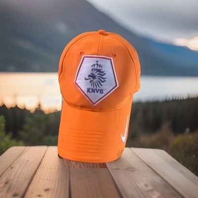 Nike KNVB Netherlands Soccer Team  Orange Baseball Cap - One Size