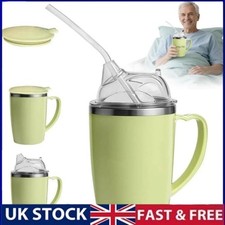 3-in-1 Spill Proof Cups,Stainless Steel Dysphagia Cups for Elderly Patient UK