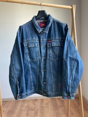 Ecko Unltd Vintage Y2K 00's Denim Trucker Jacket Size XL
