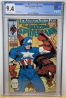 Amazing Spider-Man 323 1989 CGC 9.4 NM McFarlane Captain America Cover
