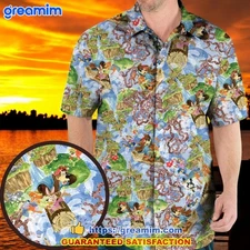 Magic Kingdom Splash Mountain Hawaiian Shirt