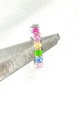 14K White Gold Diamond 1 Earring, Meira t — photo 6