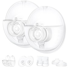 2 Full Set Collector Cup Compatible with Momcozy M5,Only for M5 Breast Pump R...