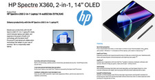 HP Spectre x360 14  OLED 2.8K 2800 1800 2-in-1 Touchscreen, 32gb, 2TB ssd