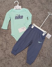 NWT NIKE Boys Size 12 Months Athletic Shirt Joggers Pants 2pc. Outfit
