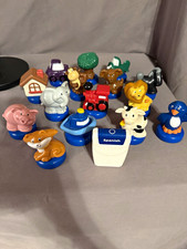 Neurosmith A Little Linguist Spanish Cartridge w/ Animal Figures Vintage 1998