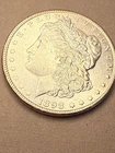 1898-P $1 Morgan Silver Dollar United States Silver Coin w/ Plastic Case! GEM BU