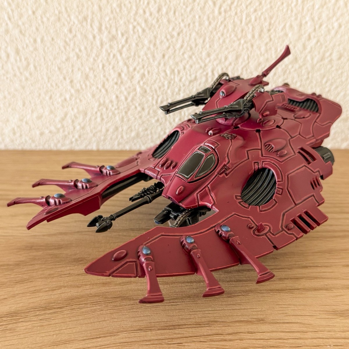 Warhammer 40k Aeldari - Painted Wave Serpent - Item 449-20 | eBay