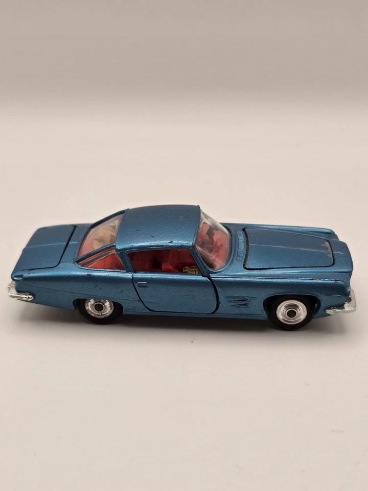 Corgi Toys #241 - Ghia L.6.4 - Metallic Blue Diecast Model Car in Original Box — 第 4/4 张图片