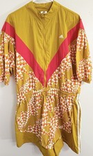 Adidas x FARM Rio Yellow Premium Bodysuit Sz XL Athletic Sporty Collab Romper