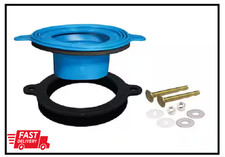 Universal Wax-Free Toilet Seal Replacement Part Fits Any Drain Or Flange