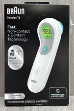 Braun Sensian 5 Forehead Non Contact Thermometer BNT300 (NEW SEALED)