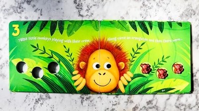 Ten Little Monkeys: A Magical Count..., Sobotka, Amanda
