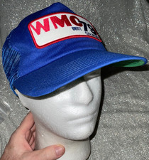 WMC-79 Best Country Radio Cap Blue Vintage Made in USA (Foam is breaking down.)