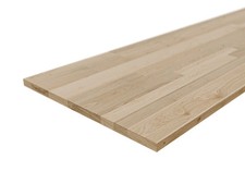 Leimholzplatte Europ&auml;ische Eiche A B Keilgezinkt 18 mm St&auml;rke 120 x 40 cm