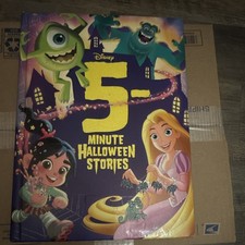 Disney Press 5-Minute Halloween Stories Hardcover Children's Book Disney