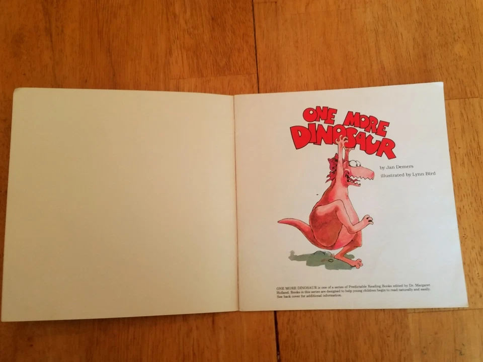 One More Dinosaur by Jan Demers (1989, Trade Paperback) - Image 2 of 4