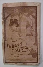 FAULTLESS STARCH ADVERTISING BOOKLET #2 TRIALS OF MRS GRAYCOAT 1900'S