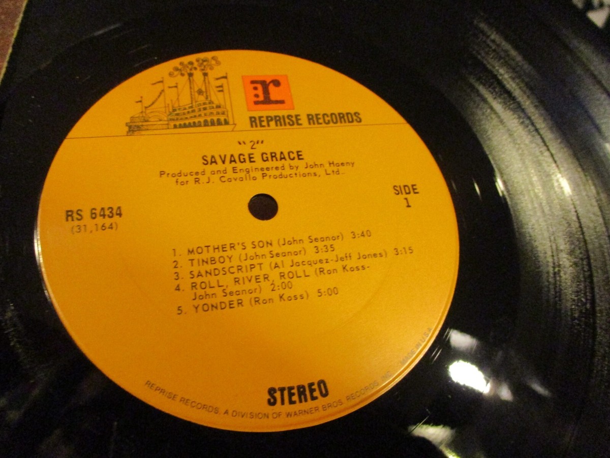 1971 SAVAGE GRACE 2 US LP Reprise 6434 Detroit Rock Band VG+/NM | eBay