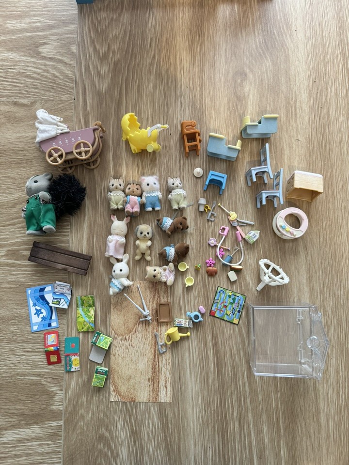 Sylvanian Families Primrose Nursery Deluxe Set With Box eBay